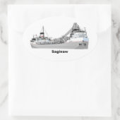 Sticker Ovale Freighter Saginaw (Sac)