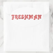 Sticker Ovale Freshman (Sac)