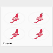 Sticker Ovale Fuerteventura (Feuille)