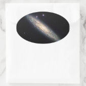 Sticker Ovale Galaxie spirale - NGC 253 (Sac)