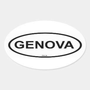 STICKER OVALE GENÈVE