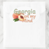 STICKER OVALE GÉORGIE (Sac)