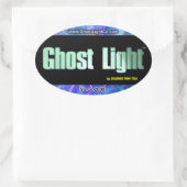 Sticker ovale Ghost Light™ #2 (Sac)