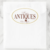 Sticker Ovale Gilmore Girls | Antiquités de Kim (Sac)