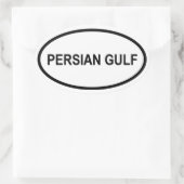 STICKER OVALE GOLFE PERSIEN (Sac)