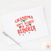 Sticker Ovale Grand-Mère S'Est Fait Rendre (Enveloppe)