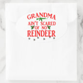 Sticker Ovale Grand-Mère S'Est Fait Rendre (Sac)