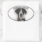 Sticker Ovale Grande Danse - Oreilles naturelles (Sac)