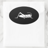 Sticker Ovale Grasshopper (Sac)