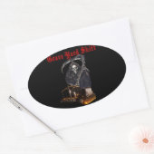 Sticker Ovale Graveyard Shift (Enveloppe)