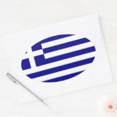 Sticker Ovale Grèce (Enveloppe)