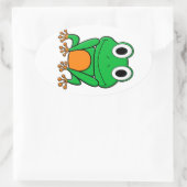 Sticker Ovale Grenouille (Sac)