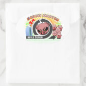 Sticker Ovale Grille (Sac)