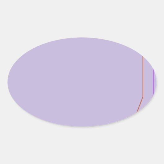 Sticker Ovale gris 8297 Art abstrait (Devant)