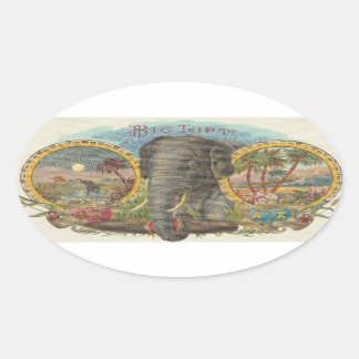 Sticker Ovale Gros ascenseur
