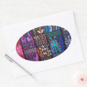 Sticker Ovale Guatemala's beautiful design (Enveloppe)