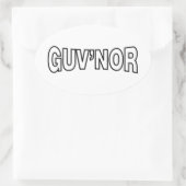 STICKER OVALE GUV'NOR (Sac)