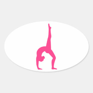 Sticker Ovale Gymnastique rythmique