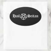Sticker Ovale Hail Seitan (Sac)