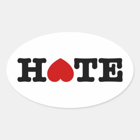 STICKER OVALE HAINE (Devant)