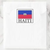 Sticker Ovale Haïti (Sac)