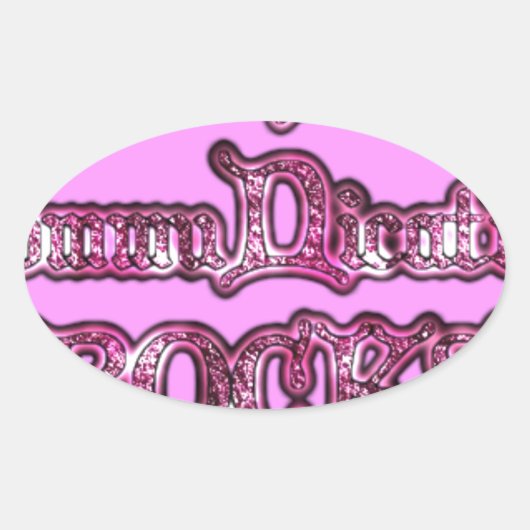 Sticker Ovale Hakuna Matata Communication ROCKS Art Print (Devant)