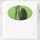 Sticker Ovale Hakuna Matata Kenya Maasai.JPG (Sac)