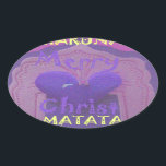 Sticker Ovale Hakuna Matata Merry Christmas Love Design.jpg<br><div class="desc">Hakuna Matata Merry Christmas Love Design Beautiful purple color design with a wonderful blue heart and a ting of glitter in the background. One of the special latest Hakuna Matata design this wonderful Christmas season and the amazing wonderful season. Share the love of Christmas with this personalized Hakuna Matata original...</div>