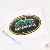 STICKER OVALE HALEAKALA- PAIA, HI - "OVAL" (Enveloppe)