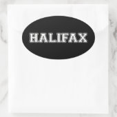 Sticker Ovale Halifax (Sac)