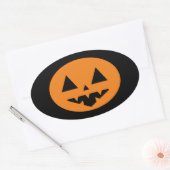 Sticker Ovale Halloween (Enveloppe)