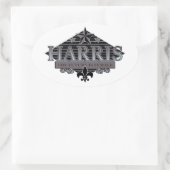 Sticker Ovale Harris l'avenir est féminin (Sac)