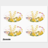 STICKER OVALE HARUKUSA (Feuille)
