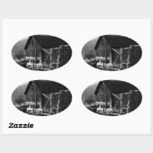 Sticker Ovale Hay Barn (Feuille)