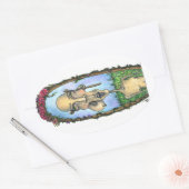 Sticker Ovale hg (Enveloppe)