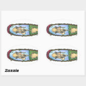 Sticker Ovale hg (Feuille)