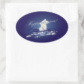 Sticker Ovale HNY sled (Sac)