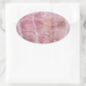 Sticker Ovale Hope Mermaid Par Renee L. Lavoie (Sac)