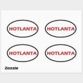 STICKER OVALE HOTLANTA (Feuille)