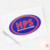STICKER OVALE HPS (Enveloppe)