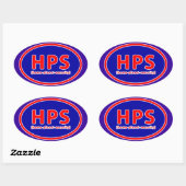 STICKER OVALE HPS (Feuille)