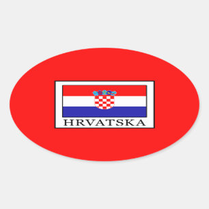 Sticker Ovale Hrvatska