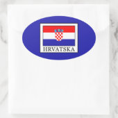 Sticker Ovale Hrvatska (Sac)