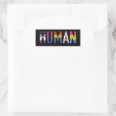 Sticker Ovale humain (Sac)