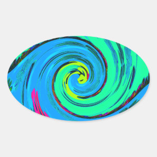 Sticker Ovale I Love Hawai.png
