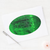 Sticker Ovale Ice Glacial Beautiful ! (Enveloppe)