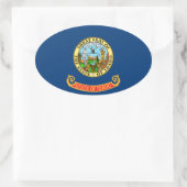 Sticker Ovale Idaho (Sac)