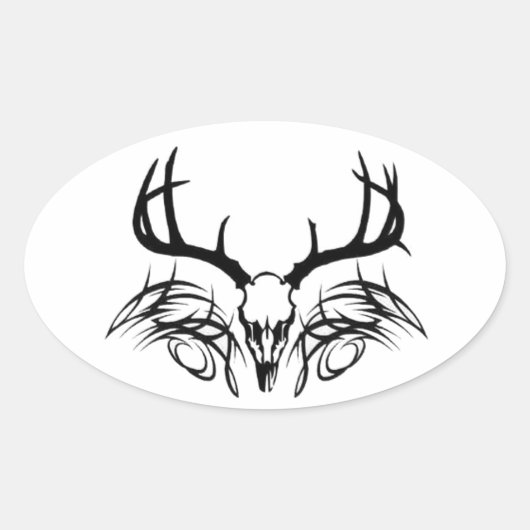 Sticker Ovale iHUNT (Devant)