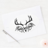 Sticker Ovale iHUNT (Enveloppe)