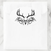 Sticker Ovale iHUNT (Sac)